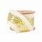 LaRibbons 2 1/2" Metallic Striped Wired Ribbon | 10 Yard Roll
